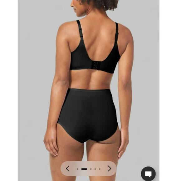Tommy John Comfort Smoothing Lightly Lined Wireless Bra Size 38C Black - Picture 3 of 9